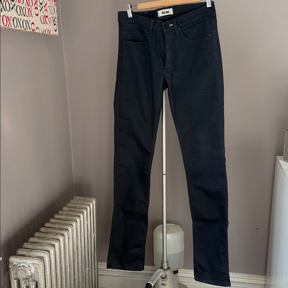 Acne Studios Men's Navy Slim Jeans 29/34